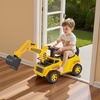 image:imageVEVOR Ride On Push Car for Toddlers Ages 19 Months Ride Racer Sit to Stand Toddler Ride On Toy Kids Ride On Car with Music Steering Horn amp Under Seat Storage Ride On Toy for Boys GirlsExcavator