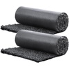 image:imageVEVOR Rubber Mulch Mat Roll 96 x 22 in Recycled Rubber Mulch Mat 05 Thick Cuttable Reduced Weed Growth NaturalLooking Weed Barrier Mat Permanent Walkway Pathway for Landscaping8 x 2