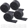 image:imageVEVOR Rubber Mulch Mat Roll 96 x 22 in Recycled Rubber Mulch Mat 05 Thick Cuttable Reduced Weed Growth NaturalLooking Weed Barrier Mat Permanent Walkway Pathway for Landscaping120 x 45 in