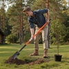 image:imageVEVOR Trench Shovel 4 in Blade HeavyDuty Trenching Shovel Narrow Spade Trench Digger with Fiberglass Handle and NonSlip Grip for Gardening Digging Holes Trenching and Planting 56 in LongTrench Shovel