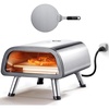 image:imageVEVOR 12 Electric Pizza Oven Countertop Stainless Steel Pizza Maker Machine with Pizza Stone and Spatula Heats up to 850F Multipurpose Indoor amp Outdoor Pizza Cooker for Restaurant Home Camping