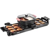 image:imageVEVOR Hot Pot with Grill 1800W 2in1 Electric Smokeless Grill and Hot Pot Korean BBQ Shabu Shabu Hotpot with Separate Dual Temperature Control Nonstick Pan for 28 People Family Dining2300W 2in1