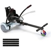 image:imageVEVOR Hoverboard Seat Attachment Adjustable Frame 220 LBS Capacity Fits 65 8 85 10 Hoverboards Go Kart Accessory for Kids amp AdultsLed