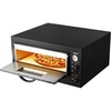 image:imageVEVOR Pizza Oven Electric 24 Commercial Countertop Pizza Oven 842F Max Temp 4200W Indoor Pizza Maker with Thermometer Dual Temp Control Knob Even Heat Pizza Cooker for Restaurant and Home Use24 Inch Single Layer Pizza Oven
