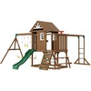 image:imageVEVOR Swing Sets for Backyard with 1 Saucer Swing Seat 2 Belt Swing Seats 600lbs Load Capacity Swing Set Heavy Duty AFrame Metal Swing Stand and Adjustable Rope Swingset Outdoor for Kids10 in 1