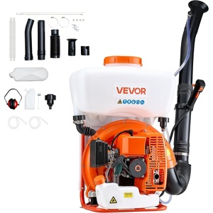 image:imageVEVOR Backpack Fogger Sprayer 63CC 3HP Engine Gas Powered Fogger Sprayer with 4 Gallon Tank Powder and Liquid Mister Duster System for Effective Fleas Ticks Critters Control Gardening amp Farming