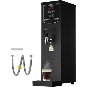 image:imageVEVOR Hot Water Dispenser Commercial Water Boiler 1500W with 316 Stainless Steel Heating Tube 50LH Stepbystep Fast Heating Electric Water Warmer for Coffee Tea Restaurant Office 15L159 Quarts
