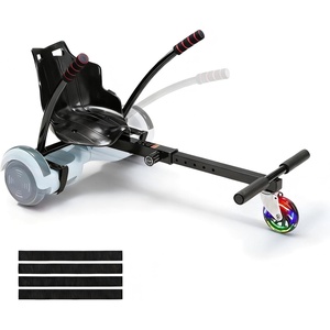 image:imageVEVOR Hoverboard Seat Attachment Adjustable Frame 220 LBS Capacity Fits 65 8 85 10 Hoverboards Go Kart Accessory for Kids amp AdultsLed