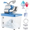 image:imageVEVOR 300W Ice Crusher 440LBSH with 100 Count 6oz Snow Cone Cups and 100 8 Neon Spoon Straws