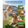 image:imageVEVOR Artificial Grass 12 x 7 ft Fake Grass Turf Rug 06 in Pile Height Realistic Synthetic Lawn Carpet Roll Mat Easy Clean Drainage Holes for Patio Garden Balcony Outdoor Indoor Decor Green65 x 10 FT