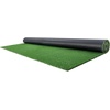 image:imageVEVOR Artificial Grass 12 x 7 ft Fake Grass Turf Rug 06 in Pile Height Realistic Synthetic Lawn Carpet Roll Mat Easy Clean Drainage Holes for Patio Garden Balcony Outdoor Indoor Decor Green12 x 7 FT