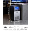 image:imageVEVOR Commercial Ice Maker Machine with Pump 150 lbs24h with 30 lbs Storage Capacity BuiltinFreestandingUnder Counter Stainless Steel Ice Maker with LED Display amp SelfCleaning for Home Bar120lbs24Hwith Pump