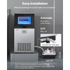 image:imageVEVOR Commercial Ice Maker Machine with Pump 150 lbs24h with 30 lbs Storage Capacity BuiltinFreestandingUnder Counter Stainless Steel Ice Maker with LED Display amp SelfCleaning for Home Bar120lbs24Hwith Pump