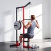image:imageVEVOR LAT Pulldown Attachments Cable Machine Rowing Tbar Vbar Tricep Pull Down Bar Back Strength Training Rubber Coated Handle Grip Bicep Curl Tricep LAT Pulldown Bar for Home Gym Fitness2in1 LAT Pulldown