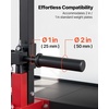 image:imageVEVOR LAT Pulldown Attachments Cable Machine Rowing Tbar Vbar Tricep Pull Down Bar Back Strength Training Rubber Coated Handle Grip Bicep Curl Tricep LAT Pulldown Bar for Home Gym Fitness2in1 LAT Pulldown