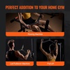 image:imageVEVOR LAT Pulldown Attachments Cable Machine Rowing Tbar Vbar Tricep Pull Down Bar Back Strength Training Rubber Coated Handle Grip Bicep Curl Tricep LAT Pulldown Bar for Home Gym Fitness5PCS B