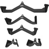 image:imageVEVOR LAT Pulldown Attachments Cable Machine Rowing Tbar Vbar Tricep Pull Down Bar Back Strength Training Rubber Coated Handle Grip Bicep Curl Tricep LAT Pulldown Bar for Home Gym Fitness5PCS B