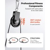 image:imageVEVOR LAT Pulldown Attachments Cable Machine Rowing Tbar Vbar Tricep Pull Down Bar Back Strength Training Rubber Coated Handle Grip Bicep Curl Tricep LAT Pulldown Bar for Home Gym FitnessSet with 1 Bar