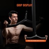 image:imageVEVOR LAT Pulldown Attachments Cable Machine Rowing Tbar Vbar Tricep Pull Down Bar Back Strength Training Rubber Coated Handle Grip Bicep Curl Tricep LAT Pulldown Bar for Home Gym Fitness33x45x67