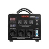 image:imageVEVOR Voltage Auto Converter Transformer 6000VA Heavy Duty Step UpDown Power Transformer 110V to 220V and 220V to 110V with 3 US Outlets 3 EU Outlets LCD Display Circuit Breaker Protection