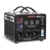 image:imageVEVOR Voltage Auto Converter Transformer 6000VA Heavy Duty Step UpDown Power Transformer 110V to 220V and 220V to 110V with 3 US Outlets 3 EU Outlets LCD Display Circuit Breaker Protection