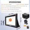 image:imageVEVOR 16FT Inflatable Projector Screen Inflatable Movie Screen Outdoor with 250W Air Blower Projector Screen Oxford Fabric Material Blow Up Screen for Outdoor Backyard Home Theater Theme PartyQCPJ20FTD