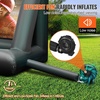 image:imageVEVOR 16FT Inflatable Projector Screen Inflatable Movie Screen Outdoor with 250W Air Blower Projector Screen Oxford Fabric Material Blow Up Screen for Outdoor Backyard Home Theater Theme PartyQCPJ20FTD