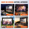 image:imageVEVOR 16FT Inflatable Projector Screen Inflatable Movie Screen Outdoor with 250W Air Blower Projector Screen Oxford Fabric Material Blow Up Screen for Outdoor Backyard Home Theater Theme PartyQCPJ20FTD