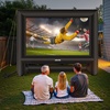 image:imageVEVOR 20FT Inflatable Movie Screen Inflatable Projector Screen with Portable Storage Bag 169 Easy Set Up Movie Projection for Outdoor Backyard Home Theater Theme PartyQCZJ18FTD