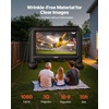 image:imageVEVOR 20FT Inflatable Movie Screen Inflatable Projector Screen with Portable Storage Bag 169 Easy Set Up Movie Projection for Outdoor Backyard Home Theater Theme PartyQCZJ15FTD
