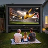 image:imageVEVOR 20FT Inflatable Movie Screen Inflatable Projector Screen with Portable Storage Bag 169 Easy Set Up Movie Projection for Outdoor Backyard Home Theater Theme PartyQCZJ20FTD
