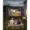 image:imageVEVOR 20FT Inflatable Movie Screen Inflatable Projector Screen with Portable Storage Bag 169 Easy Set Up Movie Projection for Outdoor Backyard Home Theater Theme PartyQCZJ18FTD