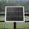 image:imageVEVOR 20W 12V Solar Panel Battery Charger Solar Battery Trickle Charger Maintainer with Builtin Controller amp 060 Adjustable Pole Mount Bracket IP67 for Gate Fence Farm Lawn Fit 15  3 Poles