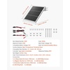 image:imageVEVOR 20W 12V Solar Panel Battery Charger Solar Battery Trickle Charger Maintainer with Builtin Controller amp 060 Adjustable Pole Mount Bracket IP67 for Gate Fence Farm Lawn Fit 15  3 Poles