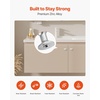 image:imageVEVOR Cabinet Knobs 25 Pack 11 Inch Zinc Alloy Drawer Pulls amp Door Handles Mushroom Kitchen Dresser Solid Knobs Cupboard Hardware with Screws for Bathroom Closet Cabinets Drawers Nickel Color25 PCS