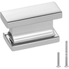 image:imageVEVOR Cabinet Knobs 25 Pack 11 Inch Zinc Alloy Drawer Pulls amp Door Handles Mushroom Kitchen Dresser Solid Knobs Cupboard Hardware with Screws for Bathroom Closet Cabinets Drawers Nickel Color10 Pieces