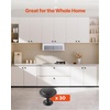 image:imageVEVOR Cabinet Knobs 25 Pack 11 Inch Zinc Alloy Drawer Pulls amp Door Handles Mushroom Kitchen Dresser Solid Knobs Cupboard Hardware with Screws for Bathroom Closet Cabinets Drawers Nickel Color30 PCS