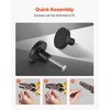 image:imageVEVOR Cabinet Knobs 25 Pack 11 Inch Zinc Alloy Drawer Pulls amp Door Handles Mushroom Kitchen Dresser Solid Knobs Cupboard Hardware with Screws for Bathroom Closet Cabinets Drawers Nickel Color10 Pieces
