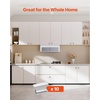 image:imageVEVOR Cabinet Knobs 25 Pack 11 Inch Zinc Alloy Drawer Pulls amp Door Handles Mushroom Kitchen Dresser Solid Knobs Cupboard Hardware with Screws for Bathroom Closet Cabinets Drawers Nickel Color10 Pieces