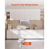 image:imageVEVOR Cabinet Knobs 25 Pack 11 Inch Zinc Alloy Drawer Pulls amp Door Handles Mushroom Kitchen Dresser Solid Knobs Cupboard Hardware with Screws for Bathroom Closet Cabinets Drawers Nickel Color25 PCS