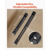image:imageVEVOR Heavy Duty Furniture Appliances Rollers 660 lbs Total Load Extendable Appliance Rollers Mobile Washing Machine Base Fridge Stand Dolly Movers for Refrigerators Dryers Dishwashers BlackBlack