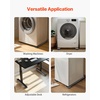 image:imageVEVOR Heavy Duty Furniture Appliances Rollers 660 lbs Total Load Extendable Appliance Rollers Mobile Washing Machine Base Fridge Stand Dolly Movers for Refrigerators Dryers Dishwashers BlackGray