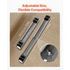 image:imageVEVOR Heavy Duty Furniture Appliances Rollers 660 lbs Total Load Extendable Appliance Rollers Mobile Washing Machine Base Fridge Stand Dolly Movers for Refrigerators Dryers Dishwashers BlackGray