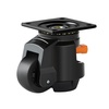 image:imageVEVOR Leveling Casters Set of 4 2200 lbs Total Load Capacity 25 inches Heavy Duty with Upgraded Handle Design 360 Degree Swivel Caster Wheels Adjustable Casters with Feet for Workbench Machine25 Leveling Casters