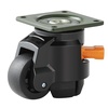 image:imageVEVOR Leveling Casters Set of 4 2200 lbs Total Load Capacity 25 inches Heavy Duty with Upgraded Handle Design 360 Degree Swivel Caster Wheels Adjustable Casters with Feet for Workbench Machine2 Leveling Casters