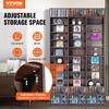 image:imageVEVOR Media Storage Cabinet Adjustable DVD Cabinet CD Storage Protects amp Organizes Music Movie Video Games or Memorabilia CollectionsEspresso