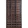 image:imageVEVOR Media Storage Cabinet Adjustable DVD Cabinet CD Storage Protects amp Organizes Music Movie Video Games or Memorabilia CollectionsEspresso