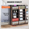 image:imageVEVOR Media Storage Cabinet Adjustable DVD Cabinet CD Storage Protects amp Organizes Music Movie Video Games or Memorabilia CollectionsEspresso