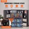image:imageVEVOR Media Storage Cabinet DVD Cabinet with Doors and Shelves CD Storage Adjustable DVD Shelf Protects amp Organizes Music Movie Video Games or CollectionsEspressoEspresso