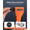 image:imageVEVOR Rivet Nut Tool Kit 17Inch Rivnut Tool Kit with 13 Mandrels and 130 Nuts Metric and SAE Size M3 M4 M5 M6 M8 M10 M12 1213 832 1024 1420 51618 3816 UNC a Carrying CaseRIVET GUN
